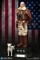DID A80164+E60071 WWII US Army General George Patton & Accessory Kit 1/6 Model