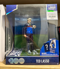 McFarlane Toys Ted Lasso Movie Maniacs Action Figure Stand Card Ball LE