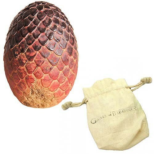 Game of Thrones Drogon Dragon Egg Prop Replica Paperweight – With Pouch