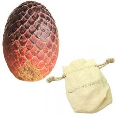 Game of Thrones Drogon Dragon Egg Prop Replica Paperweight – With Pouch