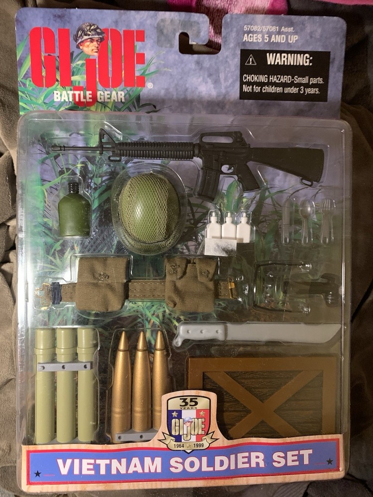 G.I. Joe Battle Gear Vietnam Soldier Set Hasbro 1998