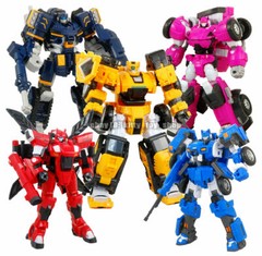 Kids Toy Miniforce Penta X Ranger Vehicle Robot Bot PENTATRON 5 Combiner Figures
