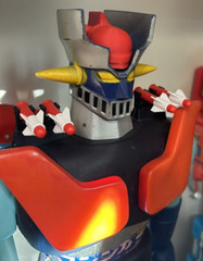 Mazinger Z Hover Pilder with V1 Missile set of 14 Jumbo Machinder Popy