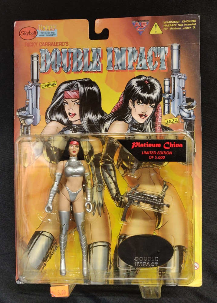 Skybolt Toyz Double Impact Platinum CHINA Ltd to 5000 Action Figure SEALED