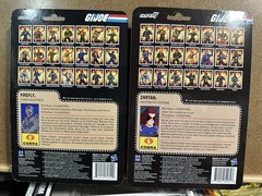 Lot of 4 G.I. Joe Super7 ReAction – Zartan, Firefly, Cobra Commander, Lady Jaye