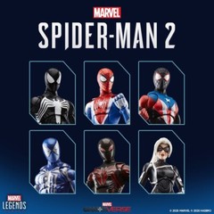 2025 Marvel GamerVerse SPIDER-MAN 2 Legends 6″ Scale Hasbro Figures (Set of 6pc)