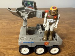 Vintage 1986 Starcom M-6 Railgunner With Captain Rick Ruffing & Visor