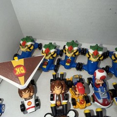 HUGE Super Mario 57 Pc Lot Figures & Racers Mario Luigi Nintendo