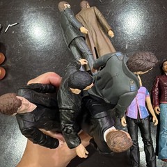 Lot of 8 Doctor Who Figures with random accessories