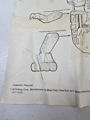 Rare Mego Micronauts AMPZILLA 100% Complete With Instructions – Nice Condition