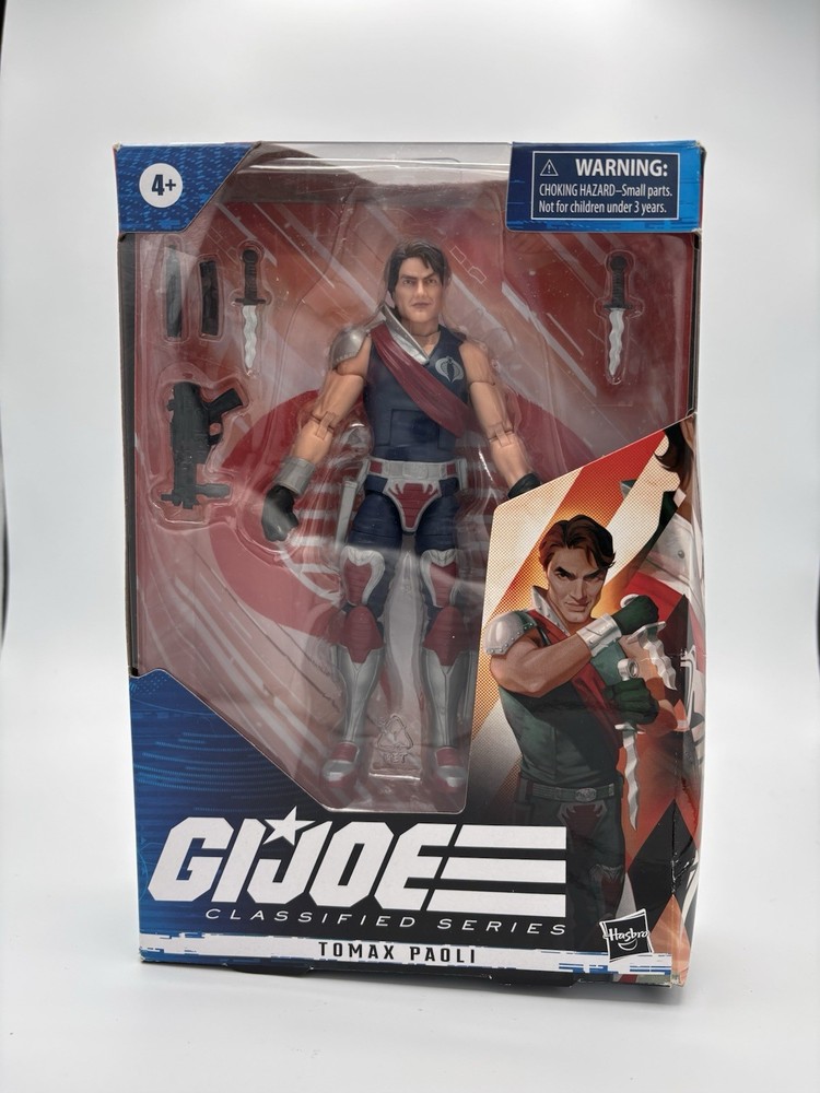 Hasbro G.I. Joe Classified Series Tomax Paoli 6″ Action Figure NEW (other)