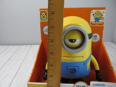 Despicable Me 3 Minion Talking Mel Poseable 15 Sayings Plastic 1 Eye New Rare Q
