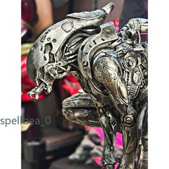 Alien Predator Mechanical Xenomorph Statue Action Figure Collectible Model Gift