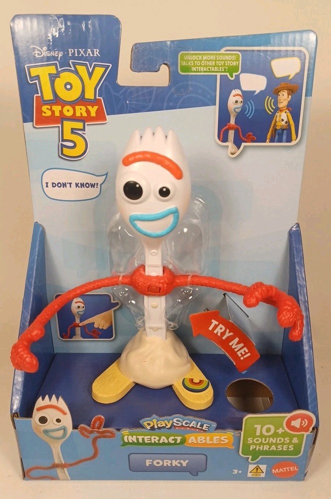 Disney Toy Story 5 Talking Forky Interactables Mattel 2026 Playscale