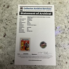 CAS 85+ Graded StarCom Coleco 23 Back Col. John Griffin | MOC Graded