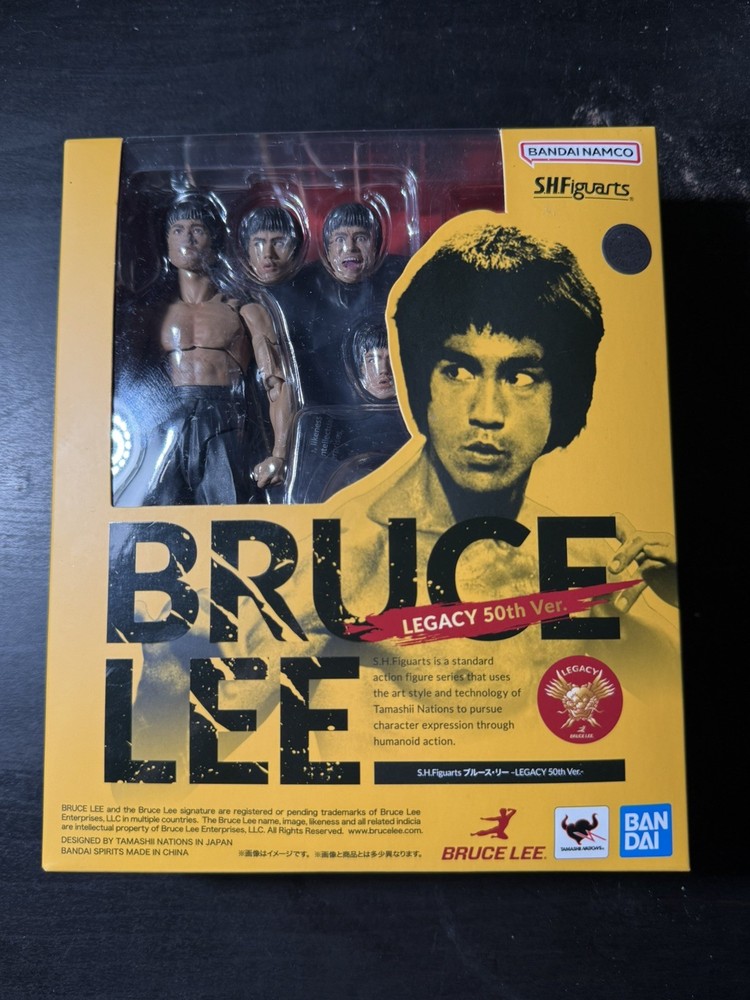 Bandai S.H.Figuarts Bruce Lee LEGACY 50th Ver. 1/12 action figure