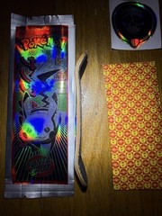 Mictlan x Pokemon x Santa Cruz Squirtle Fingerboard 34mm Flatface Grip