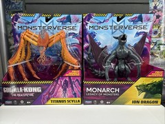 MonsterVerse ION DRAGON & TITANUS SCYLLA 6″ Action Figure Godzilla Monarch NEW