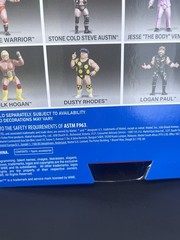 WWE LJN MATTEL SUPERSTARS ULTIMATE WARRIOR 8″ ACTION FIGURE BLACK CARD WWF