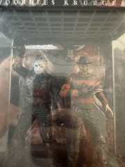 McFarlane Toys Movie Maniacs Special Edition Jason Voorhees VS Freddy Krueger