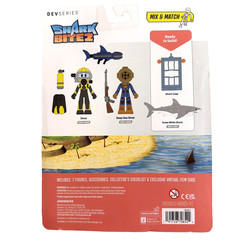 DEVSERIES Shark Bite 2 Game Pack w/Exclusive Virtual Code Shark Cage Diver – NEW