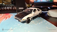 H20A 1/32 Scale AE86 Deformer alloy transforming robot car USAship