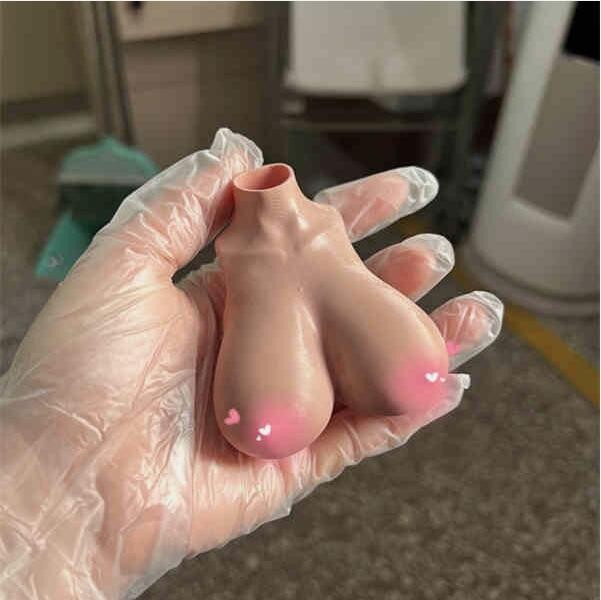 1/6 Female Pale Big Bust Breast Cover Model For 12” Action Figure Body Toy