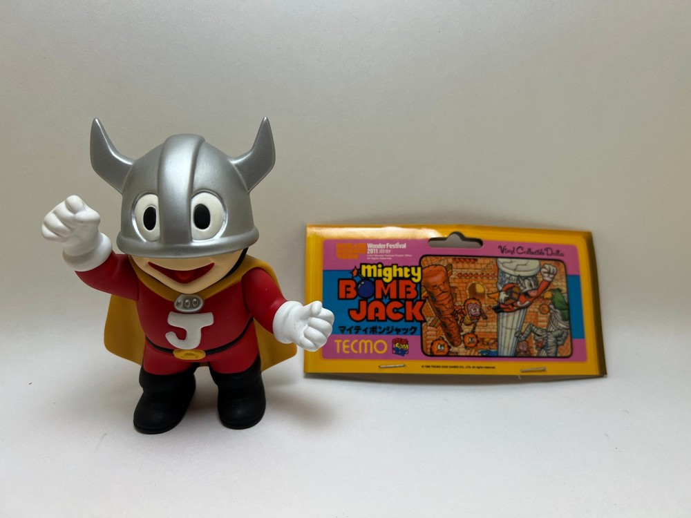 USED – Mighty Bomb Jack Sofubi Figure Wonder Festival 2011
