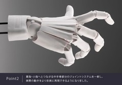 Kotobukiya Takahiro Kagami Artist Reference Hand Model 1/1 Gray Right Figure