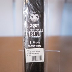 NEW ~ Bendy And The Ink Machine Series 2 Action Figure (Ink Bendy) + POSTERS