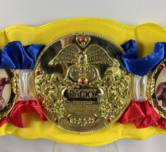 Rocky Balboa & Apollo Creed World Heavyweight Champion Belt 2006 Jakks Pacific