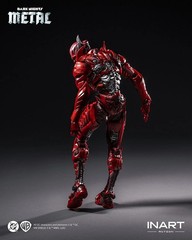 INART MAG-C0001 1/12 Batman Dark Nights Metal Red Death Action Figure In Hand