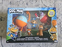 Dog Man 2.5 Scale Action Figures Multipack Wave 4 Jakks Inch Supa Buddies Part