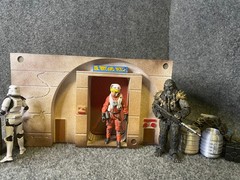 custom made Star Wars inspired entrance way Tatooine / Cantina doorway plastic