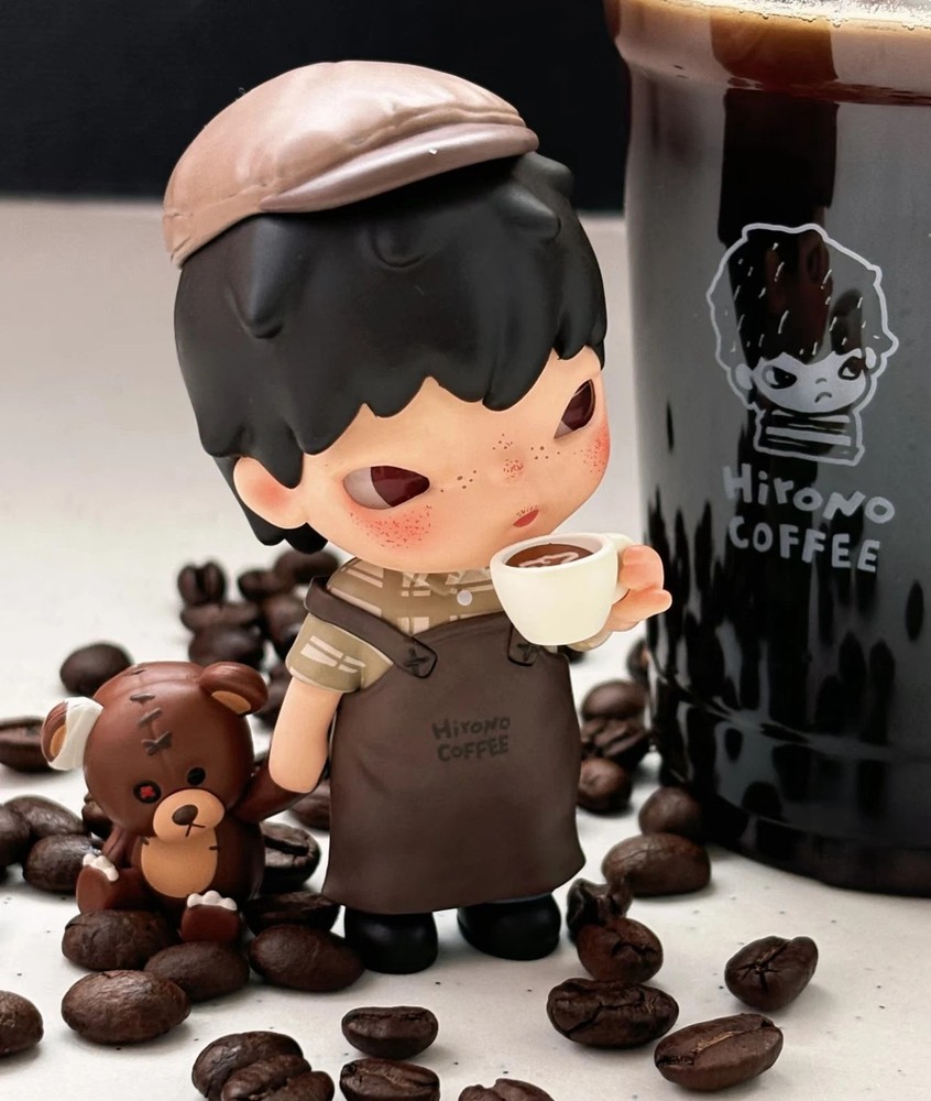 Official Authentic HIRONO Coffee Limited Edition Figure Art Toy Hot Gift