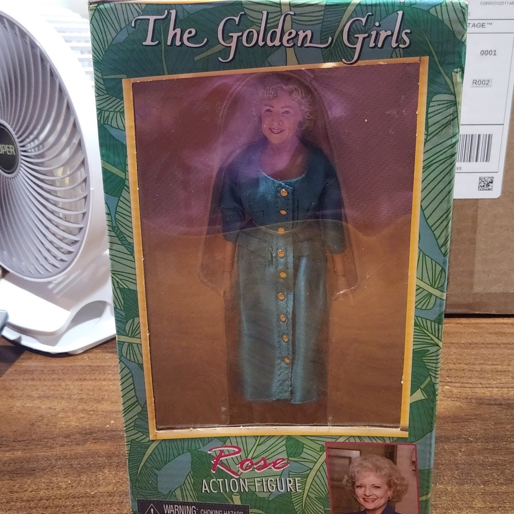 NECA The Golden Girls Rose Boxed Action Figure, Ages 14+ Green/Blue NEW
