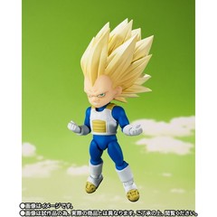 Bandai S.H. Figuarts Super Saiyan 3 Vegeta Mini Dragon Ball Daima w/shipper USA