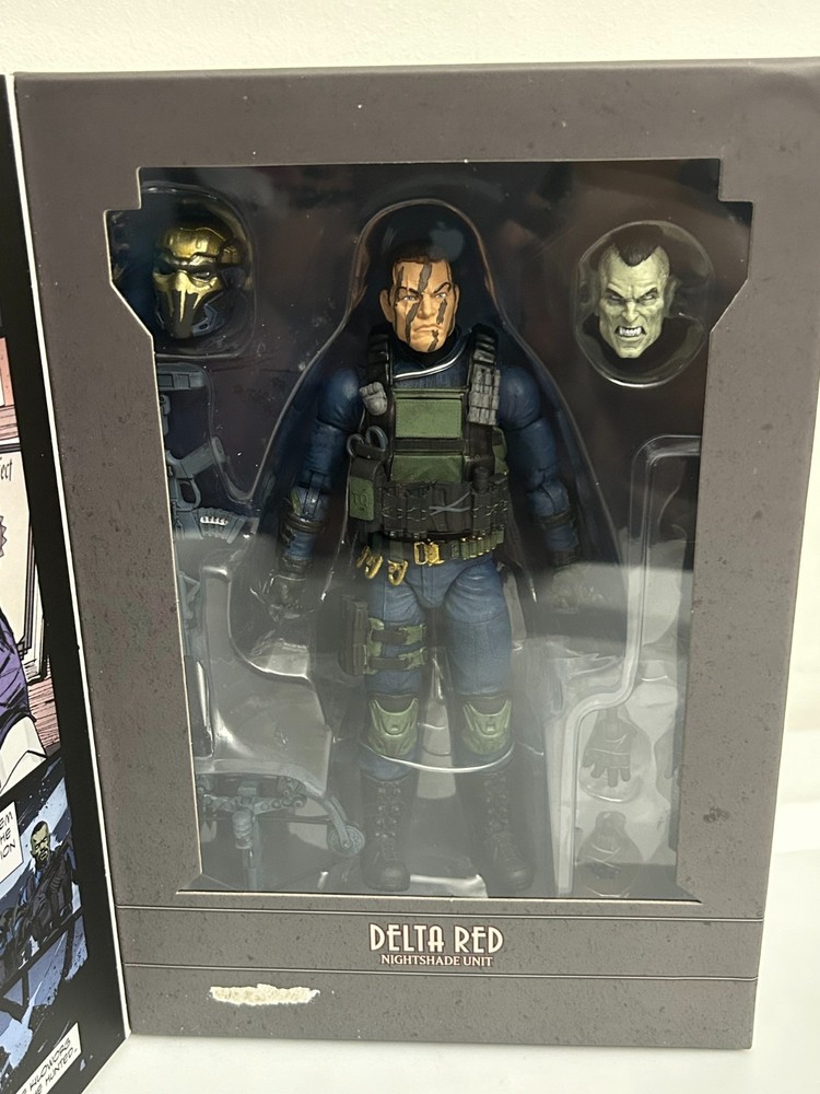Operation: Monster Force Delta Red Nightshade Unit 1/12 Scale Figure