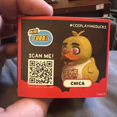 Mini Tubbz Five Nights At Freddy’s: Chica Collectible Duck NEW Mailed Asap