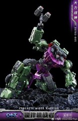 US Stock Transformation toy Dream Star Toys DST02-005 Congrete Mixer Warhior