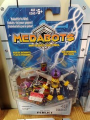 Lot of 4 Medabots 2.5″ Figures Belzelga Robo-Emperor Acehorn Femjet New On Card