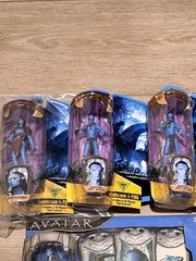 Avatar Action Figure Lot of 3 Mattel 2009 Webcam I-tag Jake Sully Neytiri