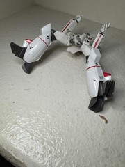 Robotech “VF-1J Rick Hunter” Super Poseable Battloid Figure pre-owned