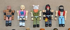 WWE Stack Down C3 Figures Lot of 11 Wyatt Family Luke Harper Randy Orton Rock