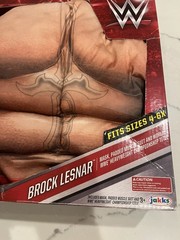 WWE Brock Lesnar Kids Halloween Costume Size 4-6X Jakks Pacific. Open Box