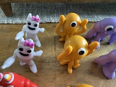 Garten Of Banban Mini Figure Lot Of 17 Josh, Fiddles, Flin, Banberina Etc