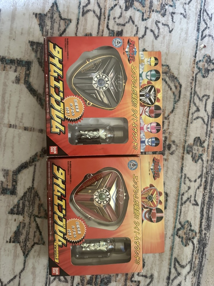 Power Rangers Time Force Timeranger Time Emblem Morpher BANDAI Cosplay w/Box