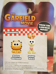 The Garfield Movie Garfield Figurine 2-Pack Baby Garfield & Baby Odie