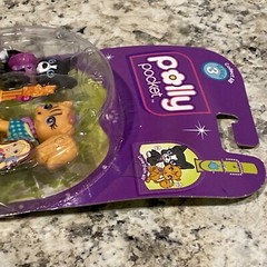 Polly Pockets sparklin pets series 3 new in package sealed dog and cat
