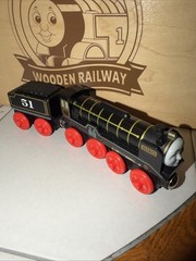 HIRO ! THOMAS FRIENDS TRAIN WOODEN Railway 2012 Fisher Price #51 Japanese￼